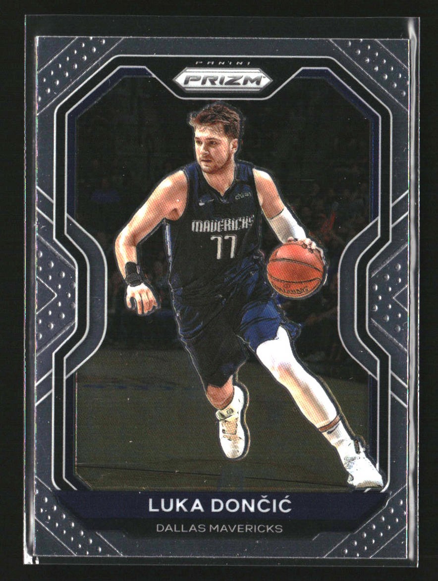 2020-21 Panini Prizm #32 Luka Doncic Silver Prizms Dallas Mavericks
