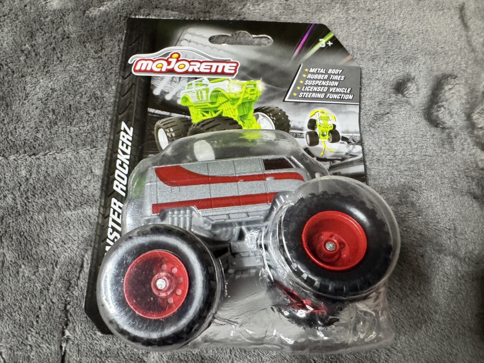 Majorette Monster Rockerz VW Transporter T1 Van Die-cast Toy Car 