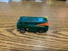 1969 Hot Wheels Redline green Volkswagen Beach Bomb with boards nice!