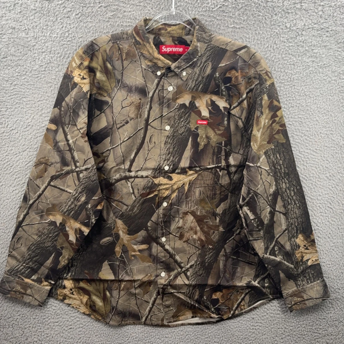 Supreme Cotton Camouflage Casual Button-Down Shirts for Men for