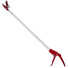 Tree Trimmer, 2 Foot Pole Pruner, Long Reach Pruning Shears, Cut and Hold Gar...