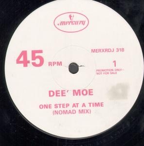 Dee Moe One Step At A Time 12'' vinyl UK Mercury 1990 promo featuring nomad mix
