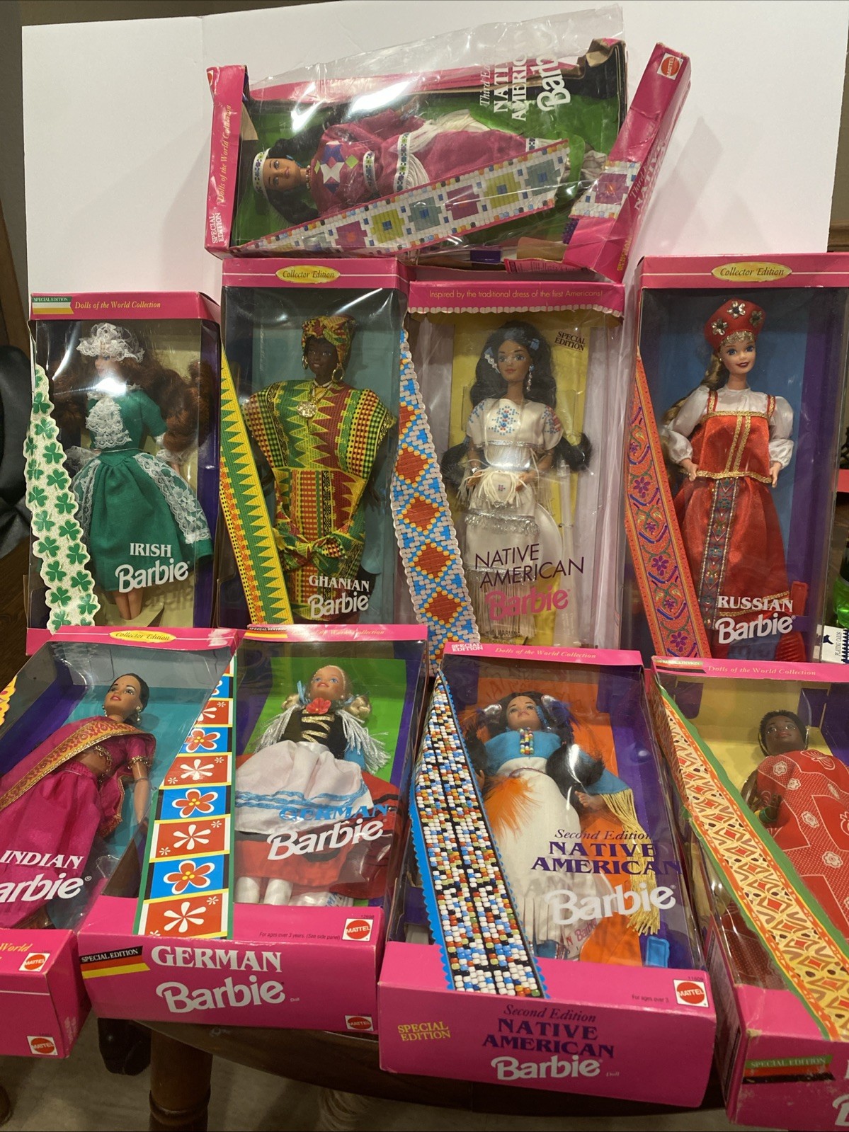 Of The World Barbie Dolls Never Opened