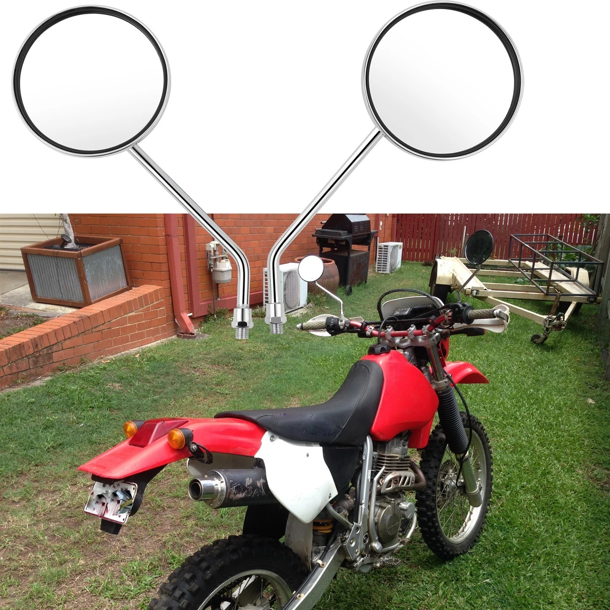 Unbranded Motorcycle & Scooter Mirror Assemblies for Honda CBX for