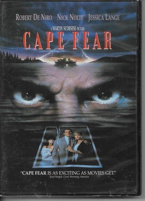 Cape Fear (1991) DVD Robert De Niro NEW MINT!
