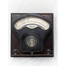 Antique Vintage DC Voltmeter Steampunk Welch Scientific Apparatus Chicago