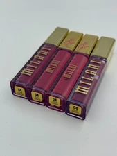 LOT OF 4 PCS Milani Amore Satin Matte Lip Crème Shade #04 PLUSH Luxueux NEW