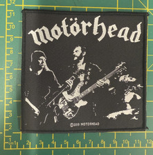 Motorhead Band On Stage Woven Sew On Patch Officially Licensed Patch