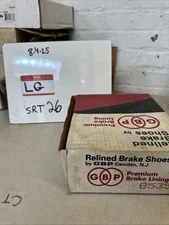 Guaranteed Brake Parts B535 Relined Brake Shoes