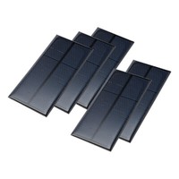 5 Stk Solarpanel Solarzelle 7,5V 100Ma Solarmodul Solar Polykristallin 110X55Mm