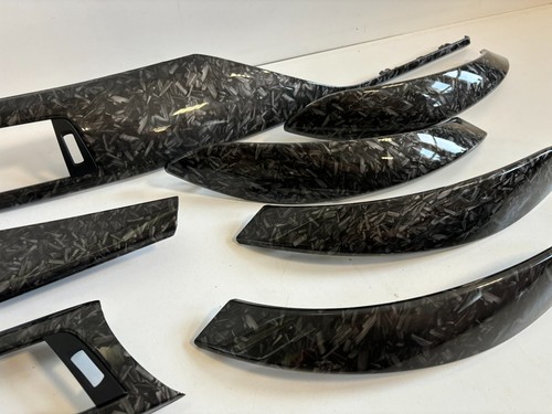 BMW F30 F31 F32 F34 F36 F80 F82 F84 M3 M4 FORGED CARBON Interieurleisten Set LHD - Bild 2 von 11