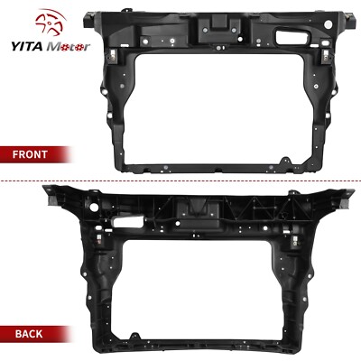 Radiator Support Panel For 2016 2017 2018 2019 Ford Explorer 2WD FO1225235 Black