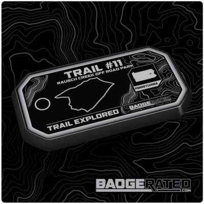 Trail #11 Trail Badge (Rausch Creek Off Road Park, PA)