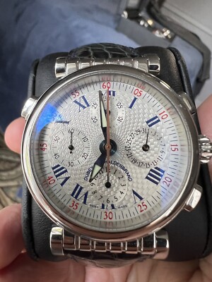 Dubey and Schaldenbrand Spiral Rattrapante Chronograph Limited Edition eBay