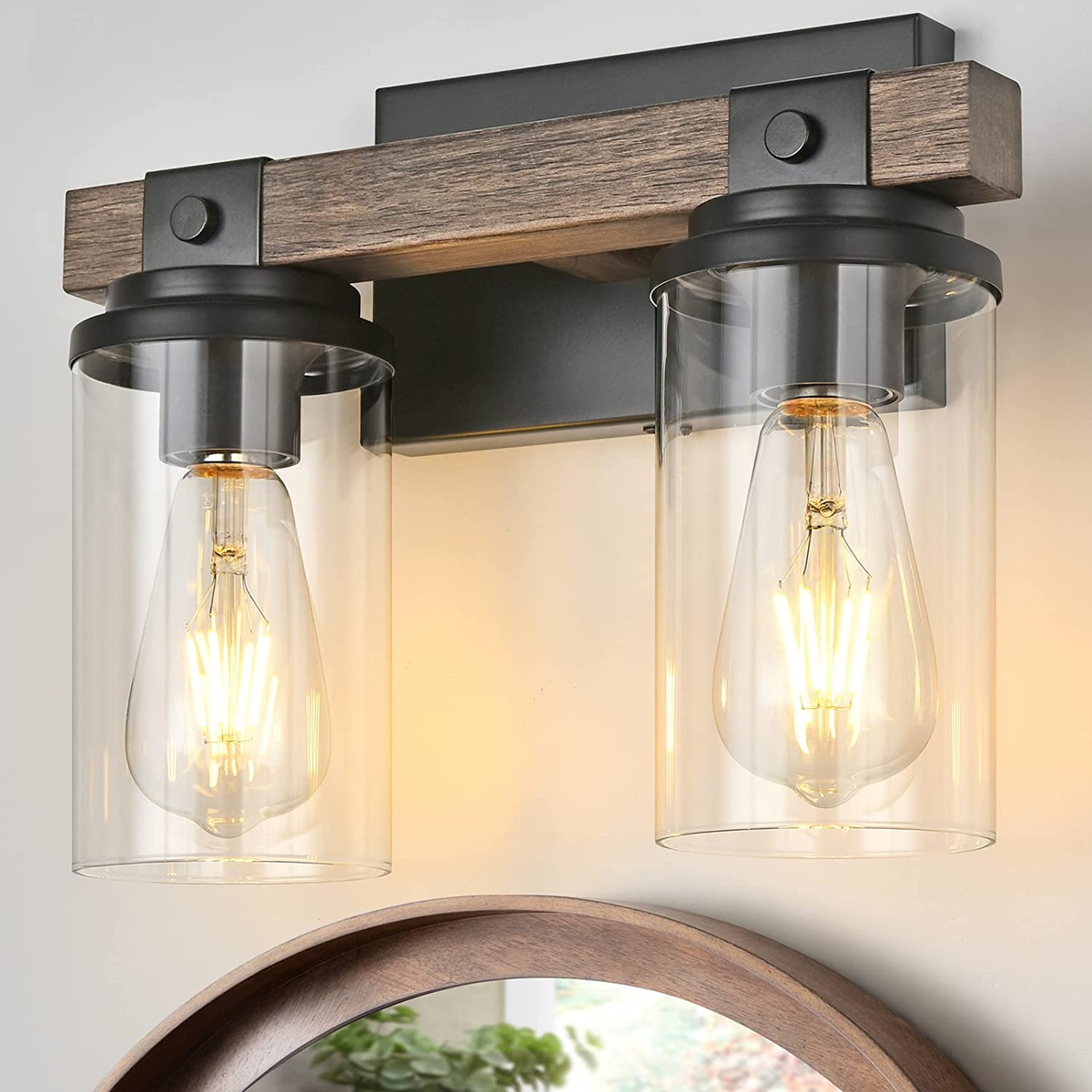 Farmhouse Bathroom Vanity Lighting