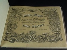 Bildermappe Länder und Völkerkunde 1846 - Emil Wendt - Stahlstiche