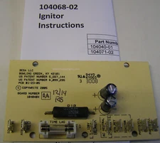 104068-02 Ignition Control 104068-03 104040X Reddy Remington Master All Pro