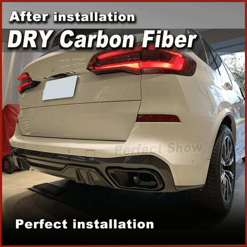 DRY Carbon Heckdiffusor Diffusor Lippe Passt für BMW X5 G05 M50i M-Paket 2019-21 - Picture 2 of 11