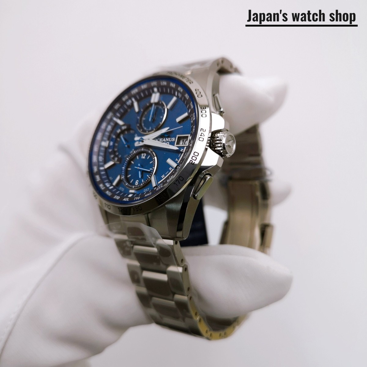 CASIO OCEANUS Classic Line OCW-T2600-2A3JF Blue Men's Watch New in