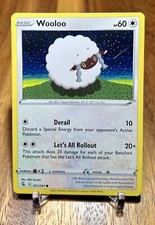 Wooloo 221/264 Non Holo Common Fusion Strike Pokemon Card NM
