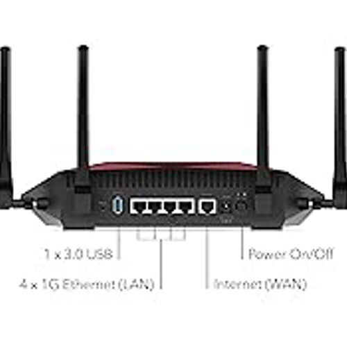 NETGEAR Nighthawk Pro Gaming Wi-Fi 6 Router - Black (XR1000-100NAS) - Picture 2 of 4