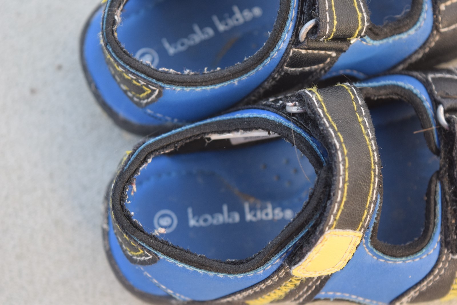 ToysRUs Koala Kids Toddler Boys Orange Summer Sandals Water Walking