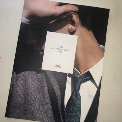Hermes Ties Autumn-Winter 2011 Collection Catalogue Booklet Magazine Collectible