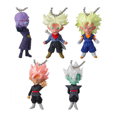 Dragon Ball UDM Burst 22 Keychain Swing Mascot Vegito Trunks Hit