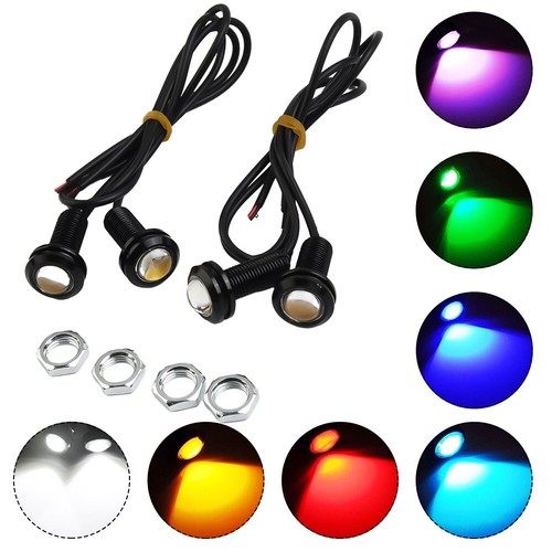 Elevate Your Vehicle's Lighting Game with 4 Black Shade LED Car Lights