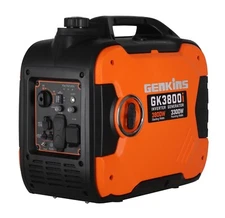 GENKINS 3800 Watt Portable Inverter Generator Ultra Quiet RV Ready Gas Powered