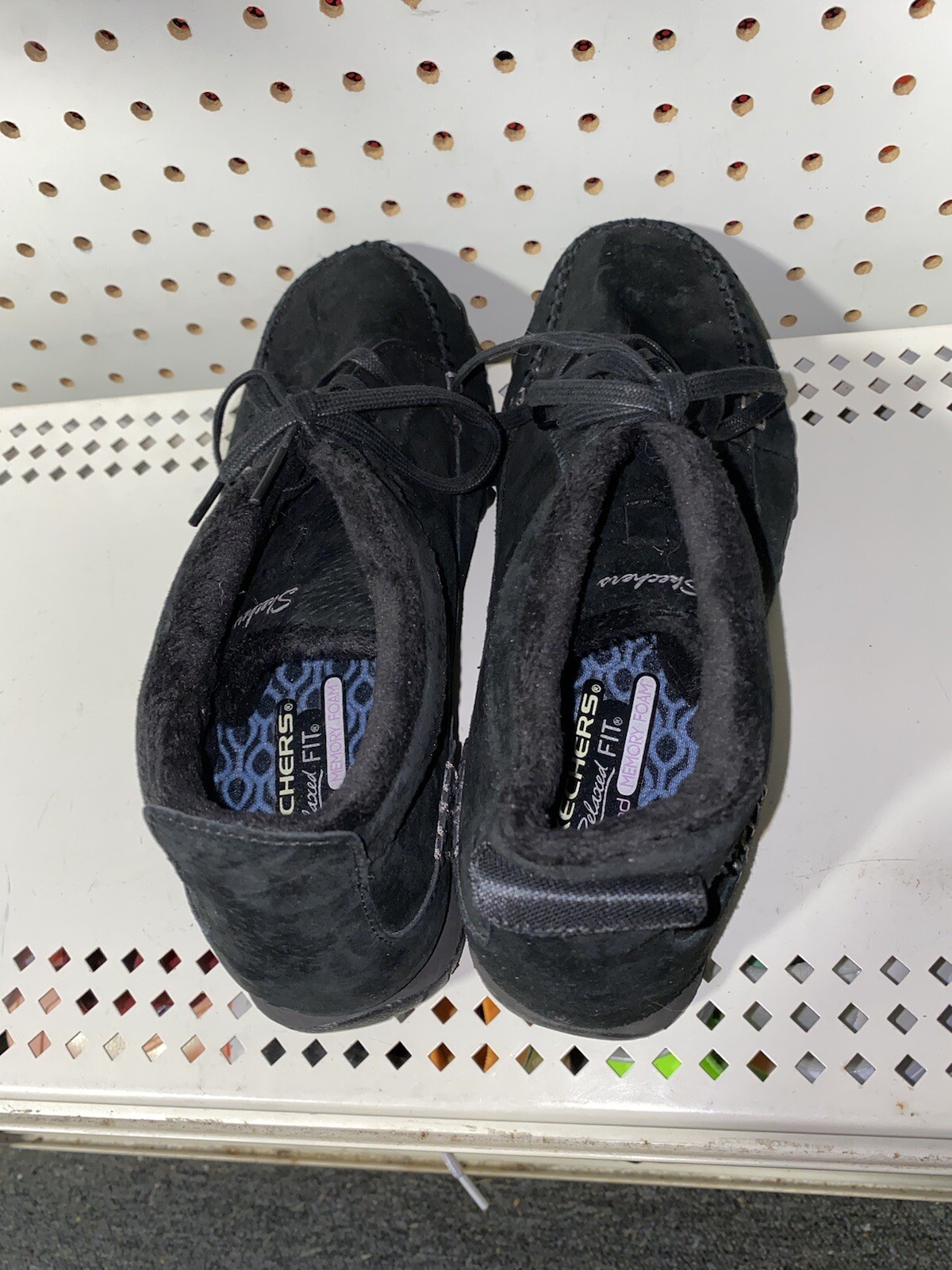 Skechers Bikers Lineage Womens Suede 