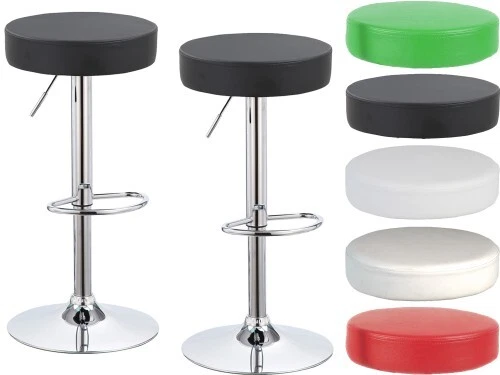 2 SGABELLI BAR E CUCINA CON PENISOLA REGOLABILI IN ALTEZZA SEDIA GIREVOLE - STAR