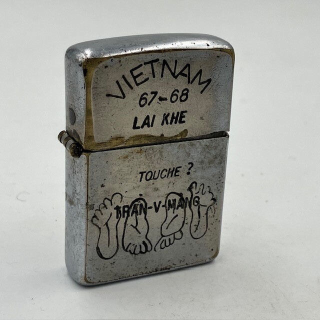 AUTHENTIC VIETNAM ERA ZIPPO LIGHTERS