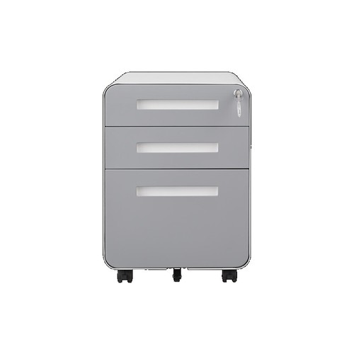 3 Drawer Mobile File Cabinet Under Desk Office Versatile Storage Anti-Tilting - Picture 15 of 18