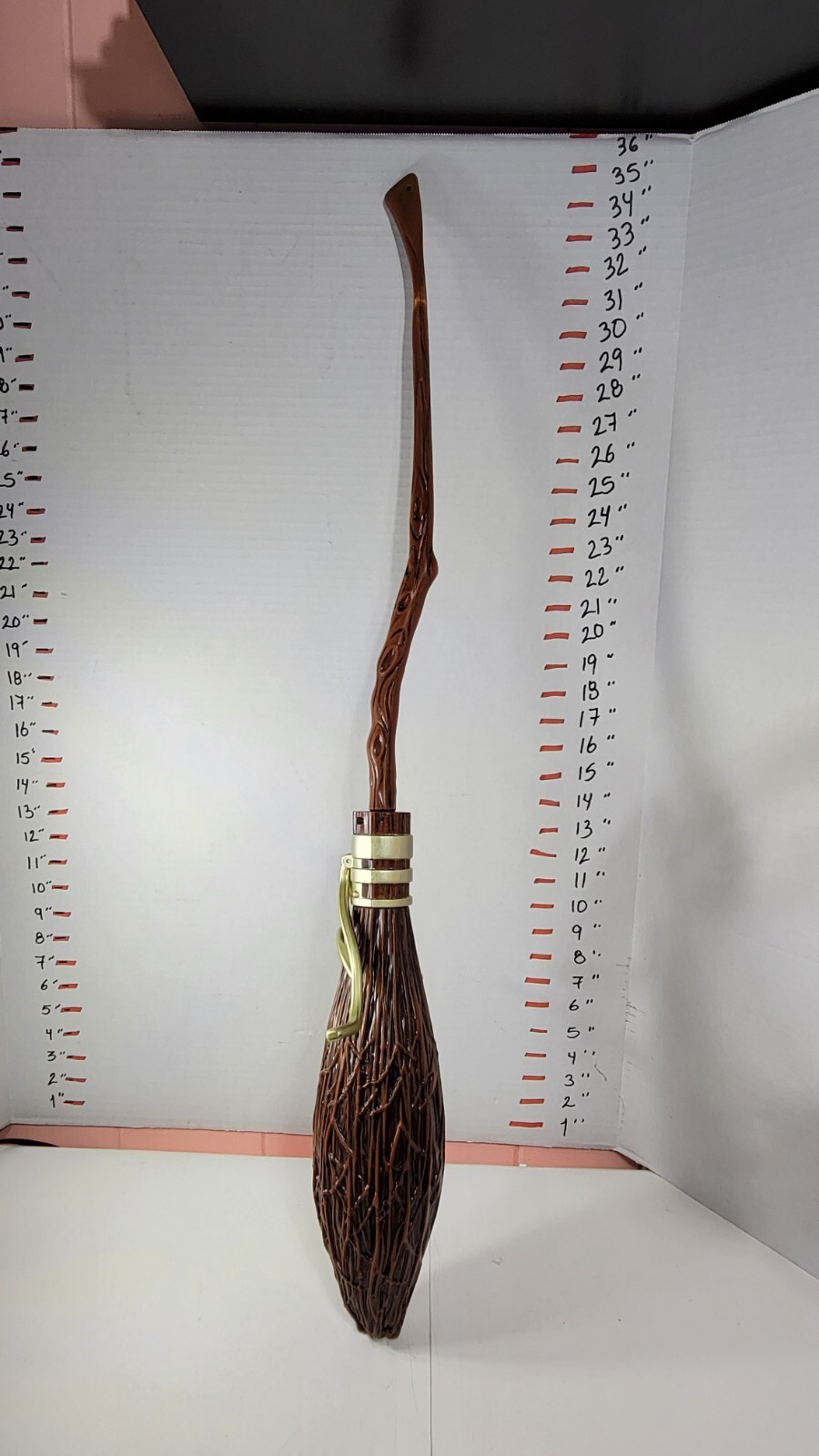 36" Nimbus 2000 Harry Potter Broom Hollow Plastic Costume Toy Spirit