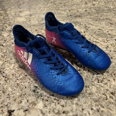 アディダス X16.1TF ブルー×ピンク 28cm adidas アディダス エックス 16.1 FG/AG(ブルー×ピンク) BB5619