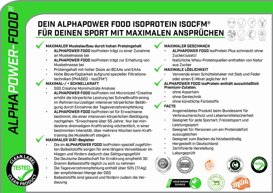 Proteine Whey Isolate in polvere 5kg - Immagine 3 di 3