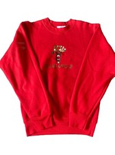 VTG • All Wrapped Up Women’s Christmas Sweater Red - Size Large Made In USA