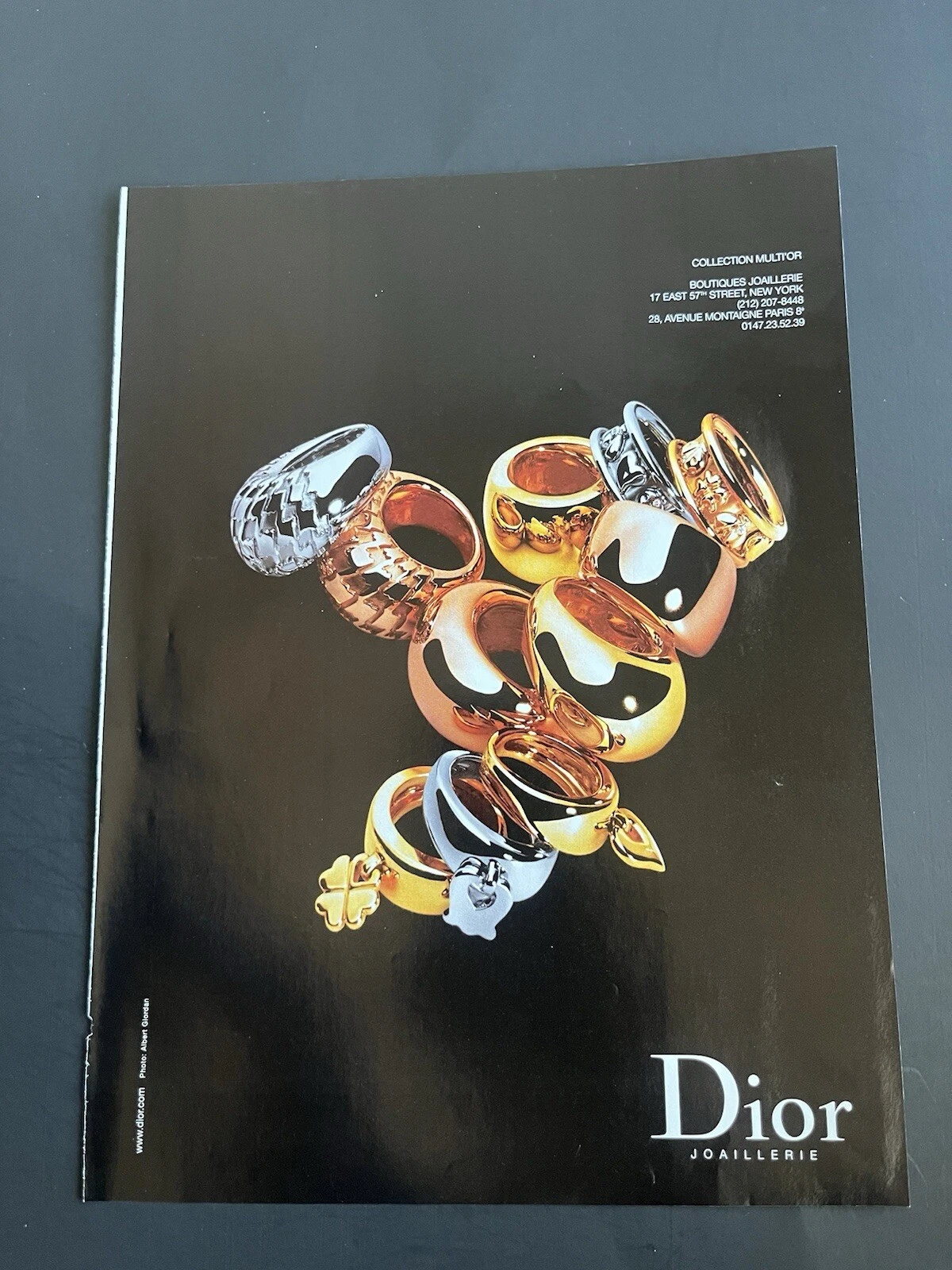 Publicité imprimée magazine Dior talons hauts 2000 mode femmes jambes longues chaussures  1pg