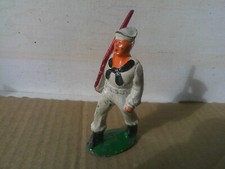 Manoil M23, American Navy Sailor, vintage metal toy 70mm, DJ
