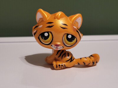 Littlest Pet Shop #1487 Tigre Original – HASBRO – Authentique