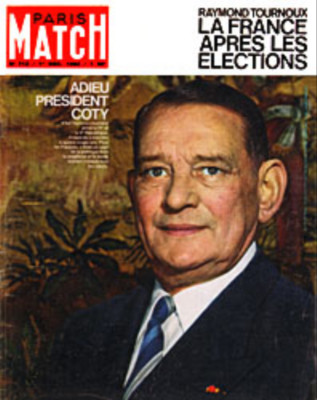 Paris Spiel Nr. 712 vom 1. Dezember 1962 - Abschied von Präsident René Coty 