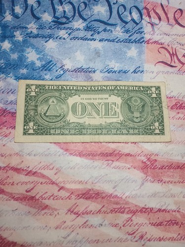 2006 $1 F ATLANTA BEP F-P BLOCK FANCY TRINARY FIVE 5's (F55555991P) - Picture 5 of 9