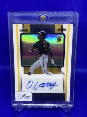 2022 Panini Three and Two Day One Autographs Full Count Oneil Cruz RC Auto /32