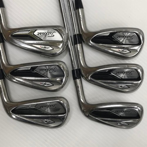 Set De Fers Titleist AP1 718 – 4-9, PW (7 Clubs) – Flex Stiff Acier, Main Droite