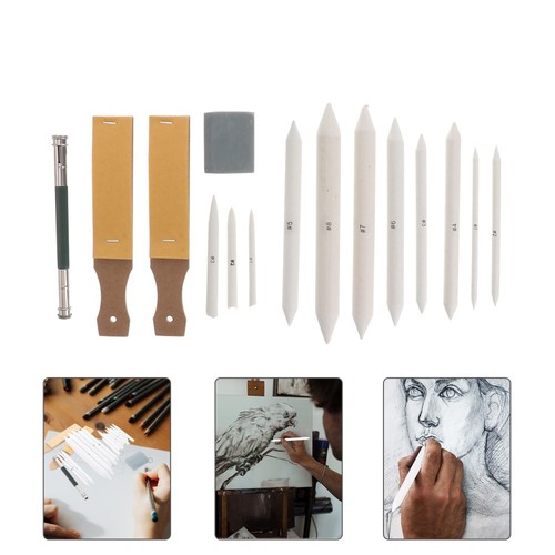 23 Pcs Beginner Drawing Tool Sketching Tools Artist Paper Blending ...