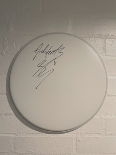 Architects Sam Carter signed Drum Skin