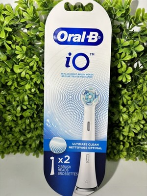 Oral-B iO Ultimate Clean Brush Heads White Brand New  