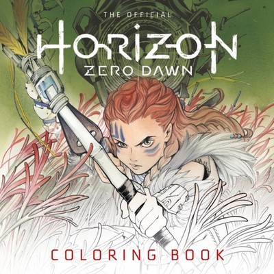 The Official Horizon Zero Dawn Coloring Book by Ann Maulina PAPERBACK