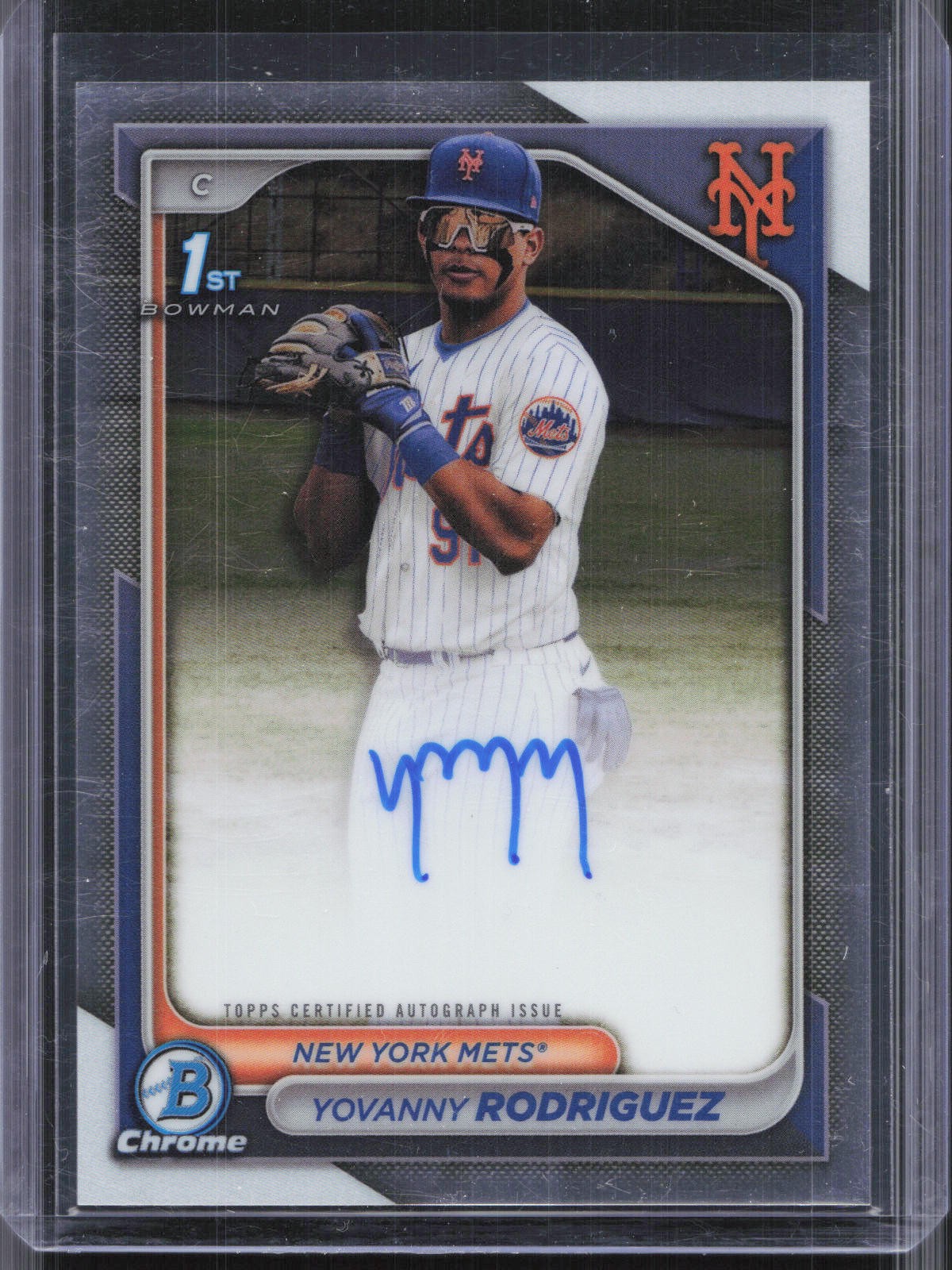 2024 Bowman Chrome #CPA-YR Yovanny Rodriguez 1st Prospect Auto (B)